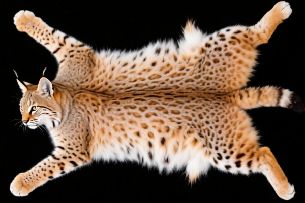 Undyed Lynx Skins (Unassembled)