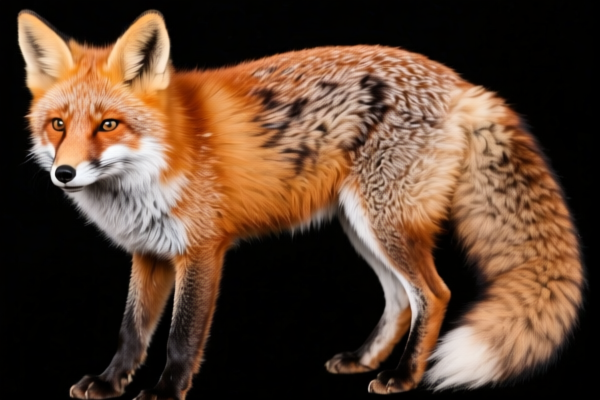 Dyed Fox Furskins (For Garments)