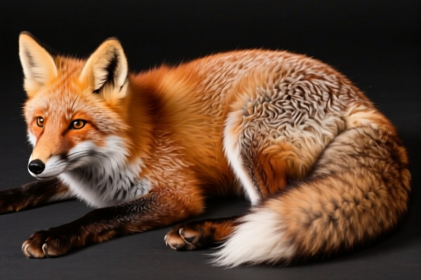 Dyed Fox Furskins (For Garments)