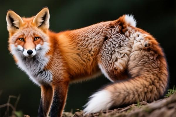 Dyed Fox Furskins (For Garments)