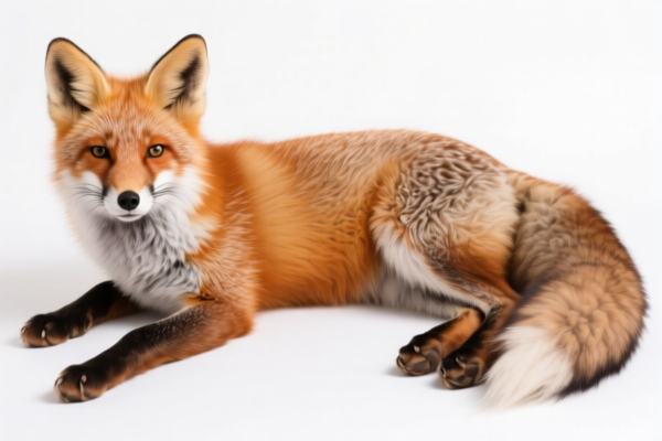 Dyed Fox Pelt