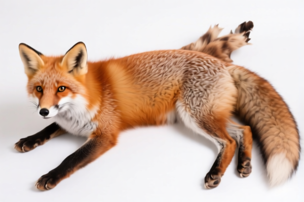 Dyed Whole Fox Skins
