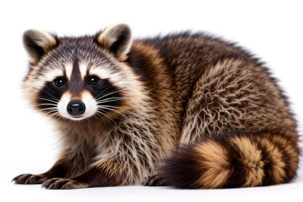 Dyed Racoon Fur
