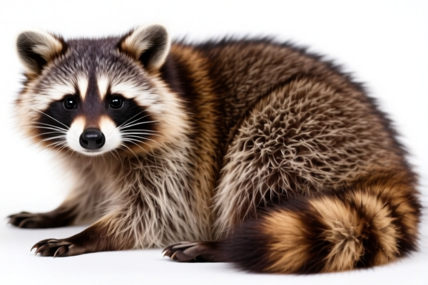 Dyed Racoon Fur