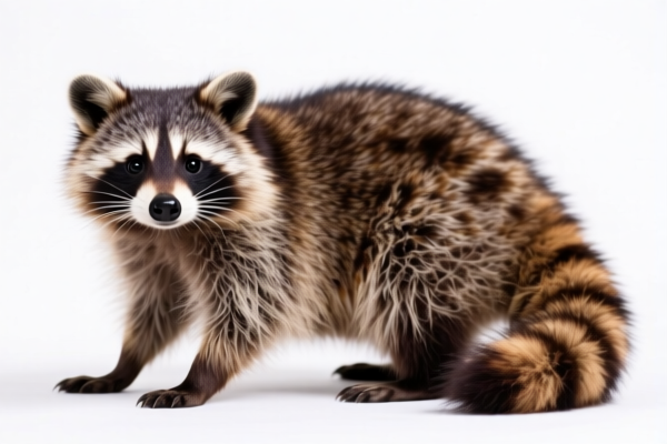 Naturally Dyed Racoon Fur