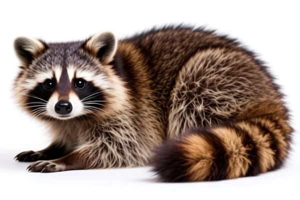 Unsewn Dyed Racoon Fur