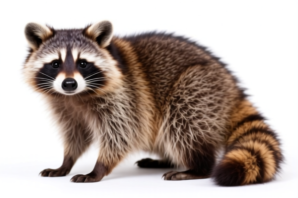 Unsewn Dyed Racoon Fur