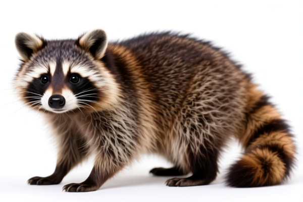 Unsewn Dyed Racoon Fur