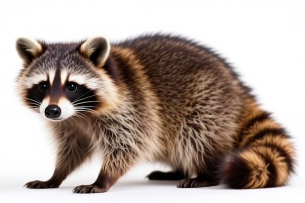 Unsewn Dyed Racoon Fur