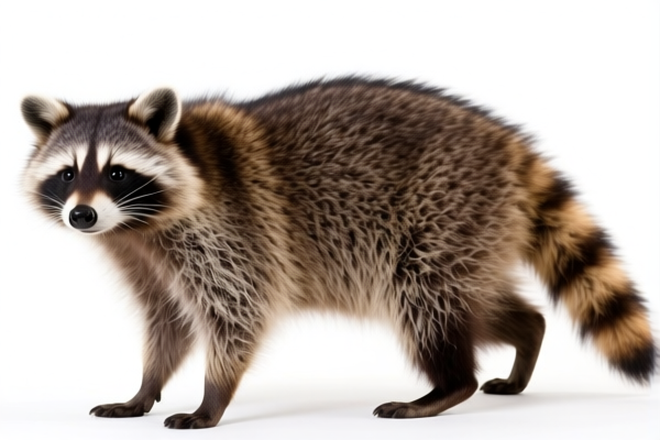 Dyed Racoon Furskins