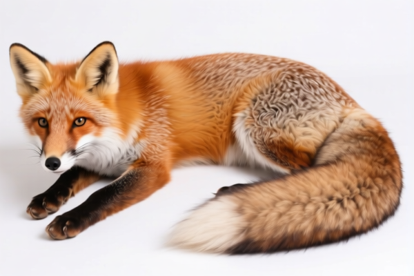 Unassembled Dyed Fox Furskins