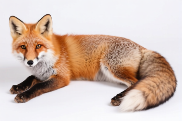 Unassembled Dyed Fox Furskins