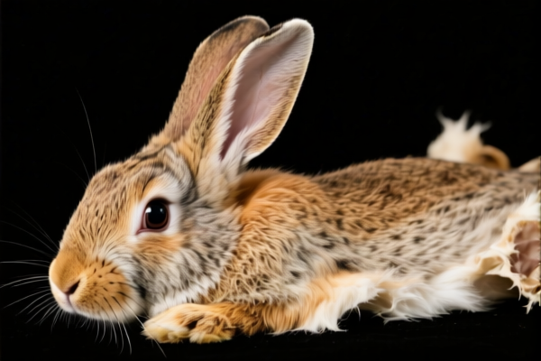 Rabbit Skins with Head