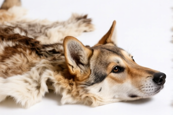 Undyed Unassembled Furskins with Head
