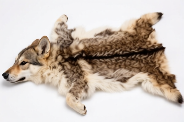 Undyed Unassembled Furskins with Head