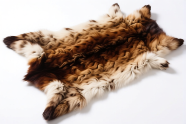 Dyed Fur Skins Whole (Unassembled)