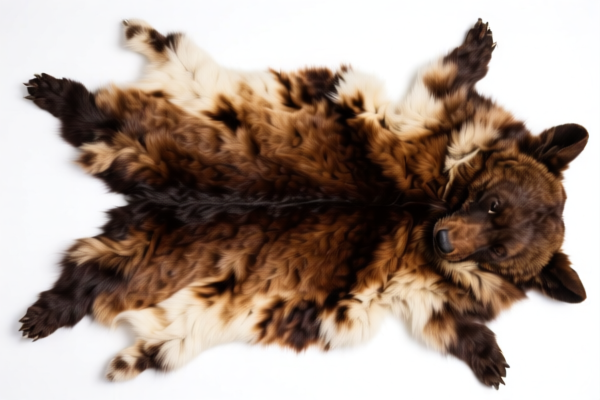 Dyed Fur Skins Whole (Without Head)