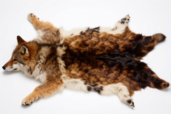 Dyed Fur Skins Whole (Without Head)