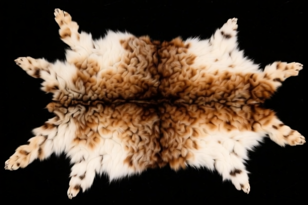 Dyed Fur Skins Whole (Without Head, Tail, or Paws)