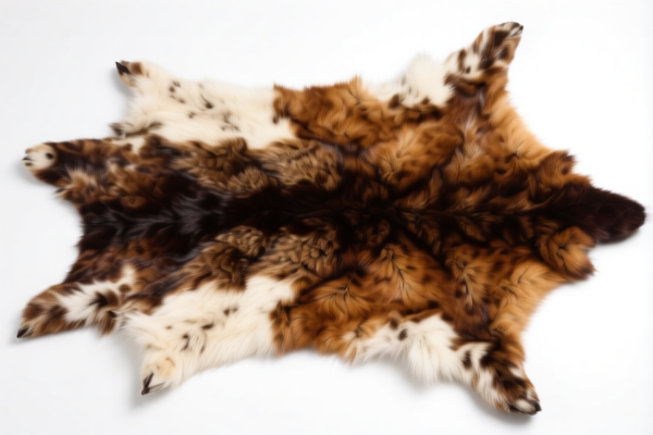 Dyed Fur Skins Whole (Without Paws)