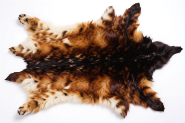 Dyed Fur Skins Whole (Without Paws)