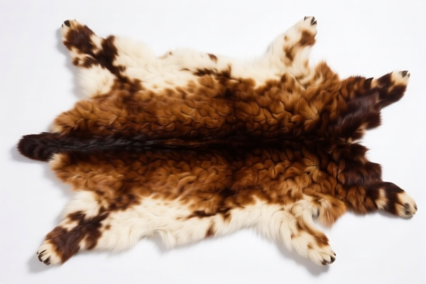 Dyed Fur Skins Whole (Without Paws)