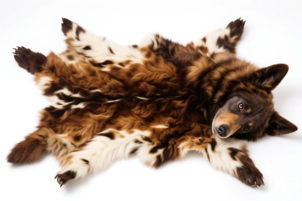 Dyed Fur Skins Whole (Without Tail)