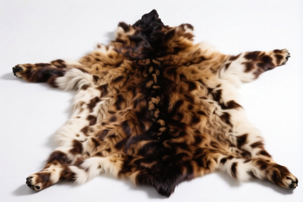 Dyed Fur Skins Whole (Without Tail)
