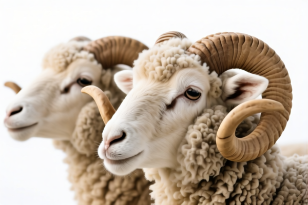 Caracul Lamb Fur Heads (Unassembled)