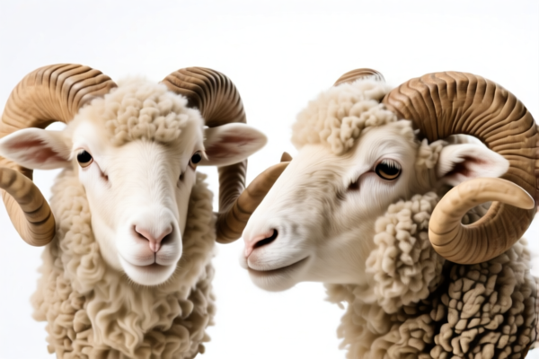 Caracul Lamb Fur Heads (Unassembled)