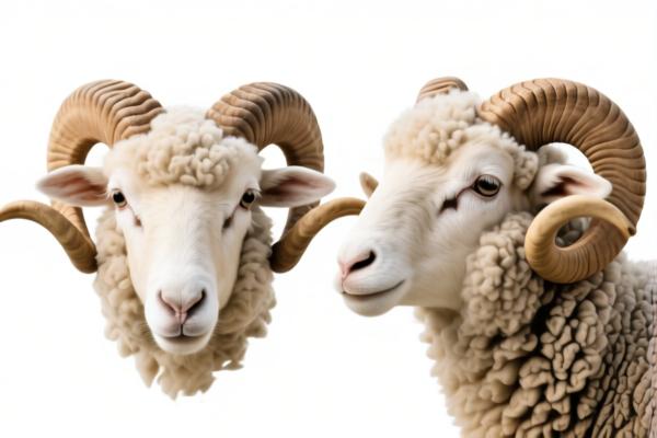 Caracul Lamb Fur Heads (Unassembled)