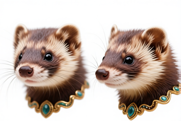 Decorative Mink Fur Heads