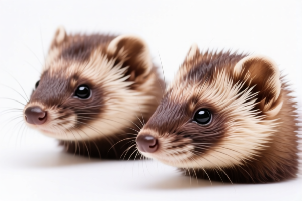 Decorative Mink Fur Heads