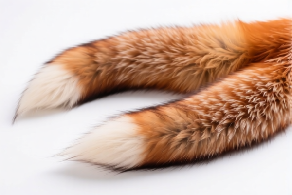 Dyed Fox Fur Tails