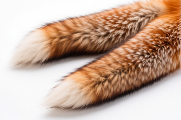 Dyed Fox Fur Tails