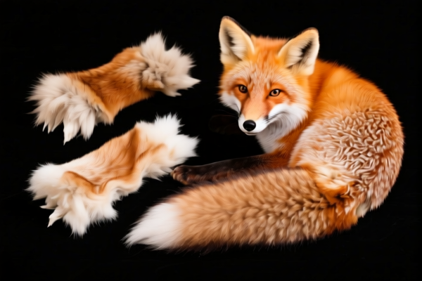 Fox Fur Pieces (Unassembled)