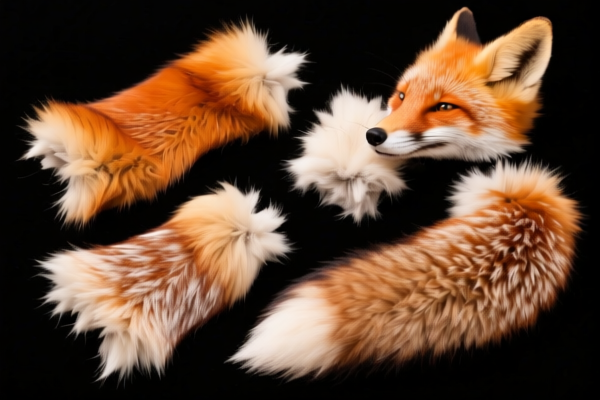 Fox Fur Pieces (Unassembled)