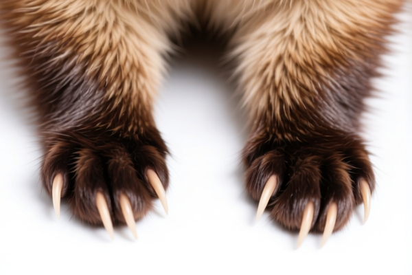 Mink Fur Paws