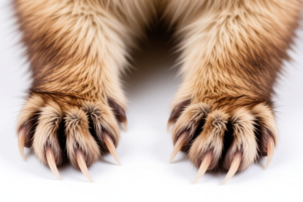 Mink Fur Paws