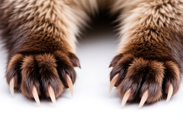 Mink Fur Paws