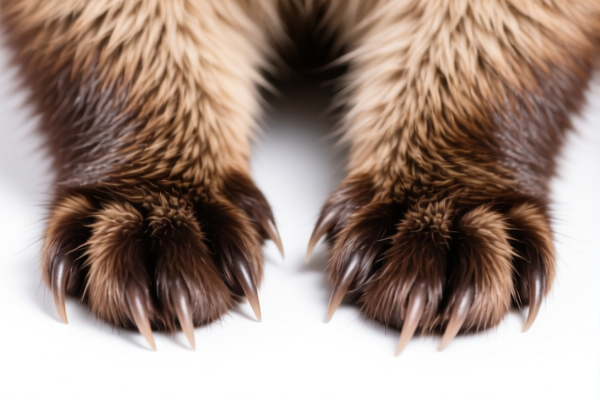 Mink Fur Paws