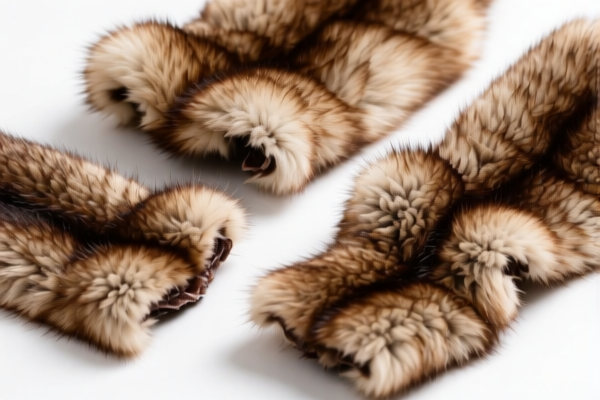 Mink Fur Pieces (Unassembled)