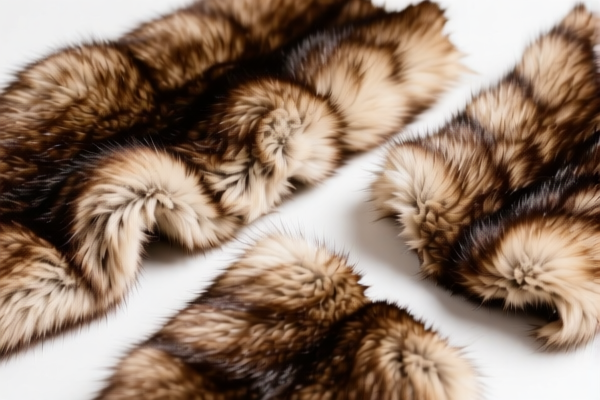 Mink Fur Pieces (Unassembled)
