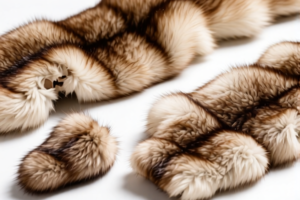 Mink Fur Pieces (Unassembled)