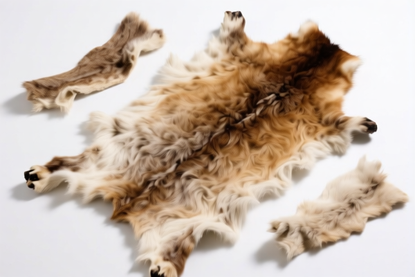 Undyed Other Tanned or Furskins Small Pieces
