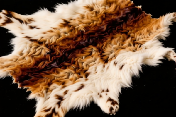Dyed Fur Skin Pieces (Unassembled)