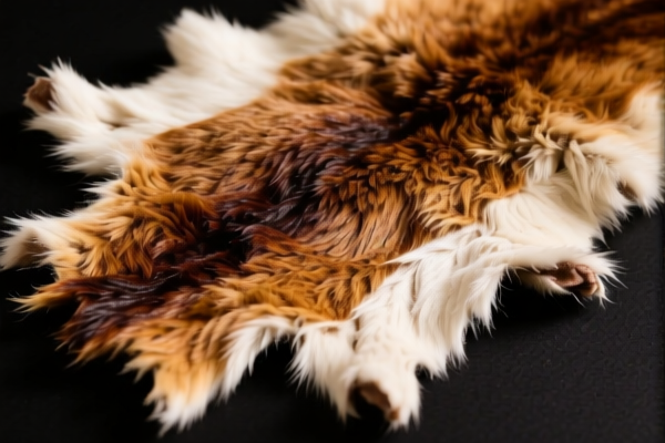 Dyed Fur Skin Pieces (Unassembled)