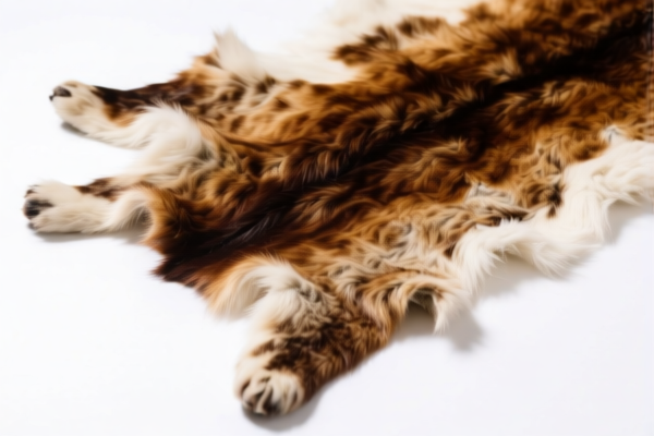 Dyed Fur Skin Pieces