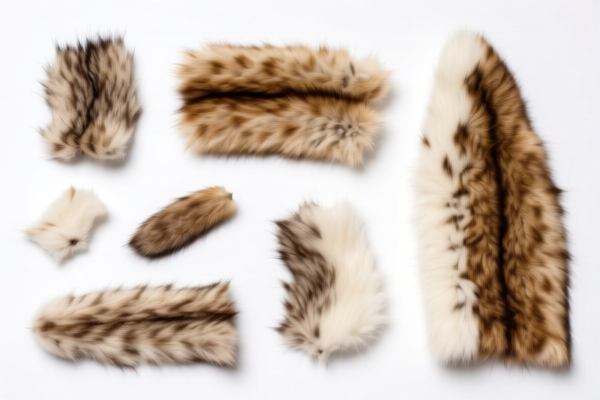 Assembled Fur Cuttings