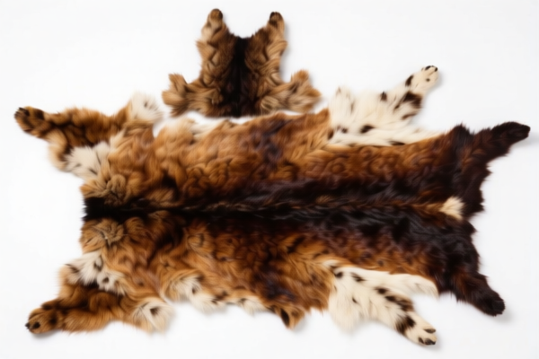 Dyed Furskins Assembled